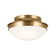 Bretta Two Light Flush Mount in Brushed Natural Brass (12|52544BNB)