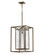 Max LED Hanging Lantern in Burnished Bronze (13|2592BU-LL)