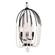 Voliere Two Light Wall Sconce in Matte Black (137|343W02MB)