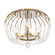 Voliere Three Light Semi-Flush Mount in Havana Gold (137|343S03HG)