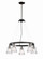 Graham Avenue Five Light Chandelier in Smoked Iron And Brushed Nickel (7|2736-709)