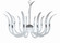 Cisne 12 Light Chandelier in Polished Nickel (29|N9912)