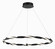 Convolution LED Pendant in Coal Black (42|P5481-66A-L)