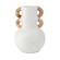 Barcelona Vase in White (45|S0077-9121)