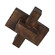 Colton Decorative Object in Brown (45|S0037-9175)