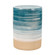 Roe Bay Accent Stool in Blue Glazed (45|S0015-8113)