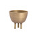 Kiser Bowl in Brass (45|H0807-9234)