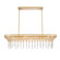 Fantania Four Light Linear Chandelier in Champagne Gold (45|82226/4)