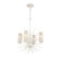 Sea Urchin Four Light Chandelier in White Coral (45|82086/4)