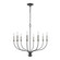 Madeline Eight Light Chandelier in Dark Gray (45|63097/8)