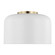 Malone One Light Flush Mount in Matte White (454|7505401-115)