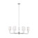 Foxdale Nine Light Chandelier in Brushed Nickel (454|3109309-962)