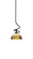 Capri One Light Mini Pendant in Matte Black (200|901-MB-9975)