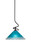 Capri One Light Mini Pendant in Matte Black (200|901-MB-448)