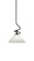 Capri One Light Mini Pendant in Matte Black (200|901-MB-314)