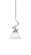 Capri One Light Mini Pendant in Brushed Nickel (200|901-BN-312)