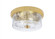Flush Mounts Two Light Flush Mount in New Age Brass (200|832-NAB-2)
