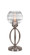 Marquise One Light Table Lamp in Brushed Nickel (200|2410-BN-5110)