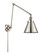 Franklin Restoration LED Swing Arm Lamp in Polished Nickel (405|238-PN-M13-PN-LED)