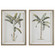 Banana Palm Framed Prints, Set/2 in Light Wood (52|41446)