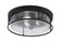 Flush Mounts Three Light Flush Mount in Matte Black (200|816-MB-2)