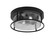 Flush Mounts Two Light Flush Mount in Matte Black (200|812-MB-2)