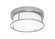 Flush Mounts Two Light Flush Mount in Brushed Nickel (200|812-BN-1)