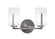 Atlas Two Light Bath Bar in Graphite (200|4512-GP-310)