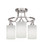 Paramount Three Light Semi-Flush Mount in Brushed Nickel (200|3417-BN-310)