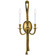 Oversized Two Light Wall Sconce in Antique Gold (29|N9682B)
