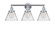 Edison Three Light Bath Vanity in Polished Chrome (405|616-3W-PC-G42)