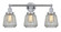 Edison Three Light Bath Vanity in Polished Chrome (405|616-3W-PC-G142)