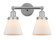 Edison Two Light Bath Vanity in Polished Chrome (405|616-2W-PC-G61)