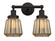 Edison Two Light Bath Vanity in Polished Chrome (405|616-2W-PC-G146)