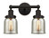 Edison Two Light Bath Vanity in Oil Rubbed Bronze (405|616-2W-OB-G58)