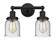 Edison Two Light Bath Vanity in Oil Rubbed Bronze (405|616-2W-OB-G54)