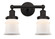 Edison Two Light Bath Vanity in Oil Rubbed Bronze (405|616-2W-OB-G181S)