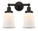 Edison Two Light Bath Vanity in Oil Rubbed Bronze (405|616-2W-OB-G181)