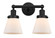 Edison Two Light Bath Vanity in Matte Black (405|616-2W-BK-G61)