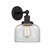 Edison One Light Wall Sconce in Matte Black (405|616-1W-BK-G72)