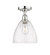 Edison One Light Semi-Flush Mount in Polished Chrome (405|616-1F-PC-GBD-94)