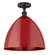 Edison One Light Semi-Flush Mount in Oil Rubbed Bronze (405|616-1F-OB-MBD-16-RD)