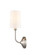 Giselle One Light Wall Sconce in Brushed Satin Nickel (405|372-1W-SN-S1)