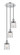 Franklin Restoration Three Light Pendant in Polished Chrome (405|113F-3P-PC-G52)