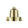 Franklin Restoration Socket Cover in Gold (405|002H-GD)