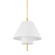 Glenmoore One Light Pendant in Aged Brass (70|PI1899701-AGB)