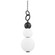 Perrin LED Pendant in Black Brass (70|PI1890701-BBR)