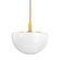 Lethbridge One Light Pendant in Aged Brass (70|5919-AGB)