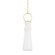 Borden One Light Pendant in Aged Brass (70|2270-AGB/CGW)