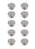 Trovon Knob Multipack (Set of 10) in Brushed Nickel (173|KB2009-NK-10PK)